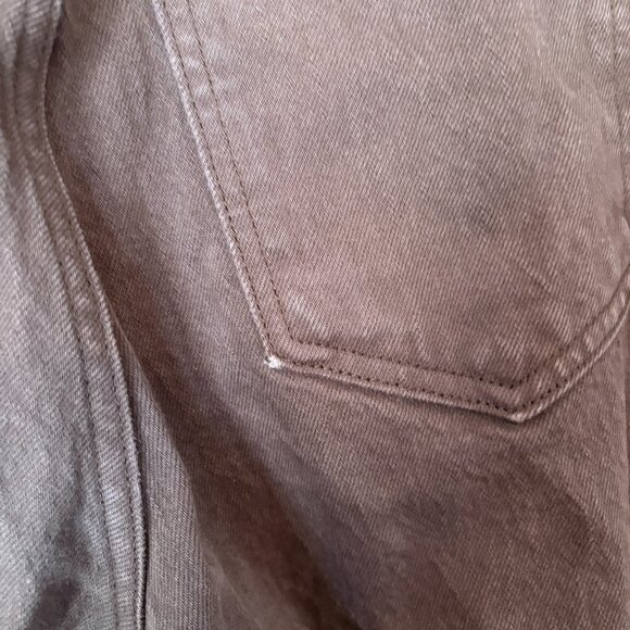 Abercrombie & Fitch 90s Straight Ultra High Rise jeans denim brown 27 - Picture 6 of 9